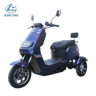 Scooter triciclo elétrico adulto de 3 rodas