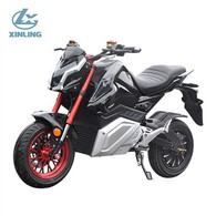 Moto esportiva elétrica de corrida